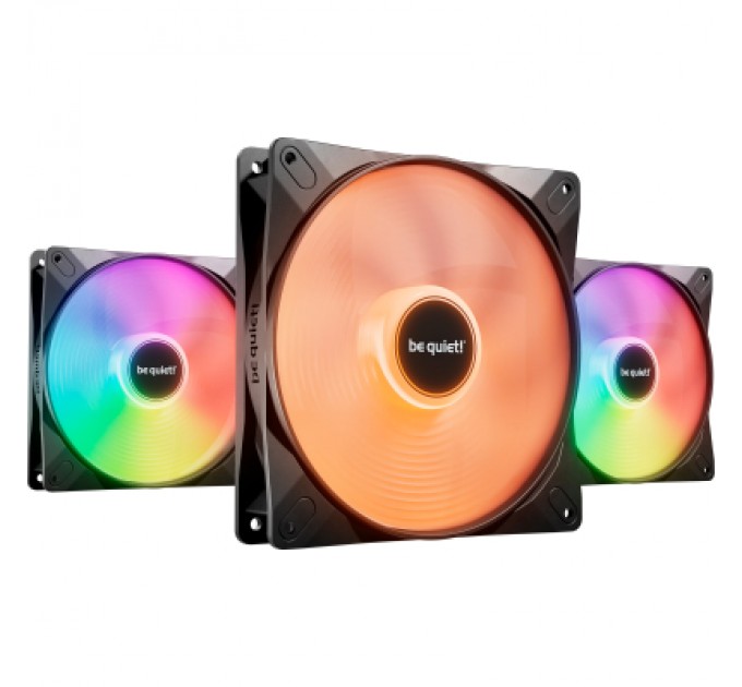 Be quiet! Кулер до корпусу Be quiet! LIGHT WINGS LX 120mm PWM в комплекті 3 (BL121)