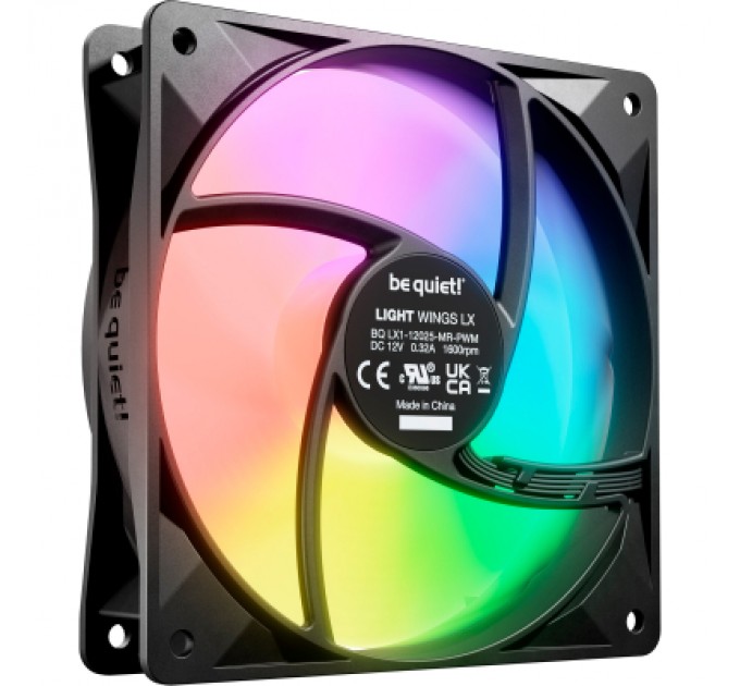 Be quiet! Кулер до корпусу Be quiet! LIGHT WINGS LX 120mm PWM в комплекті 3 (BL121)