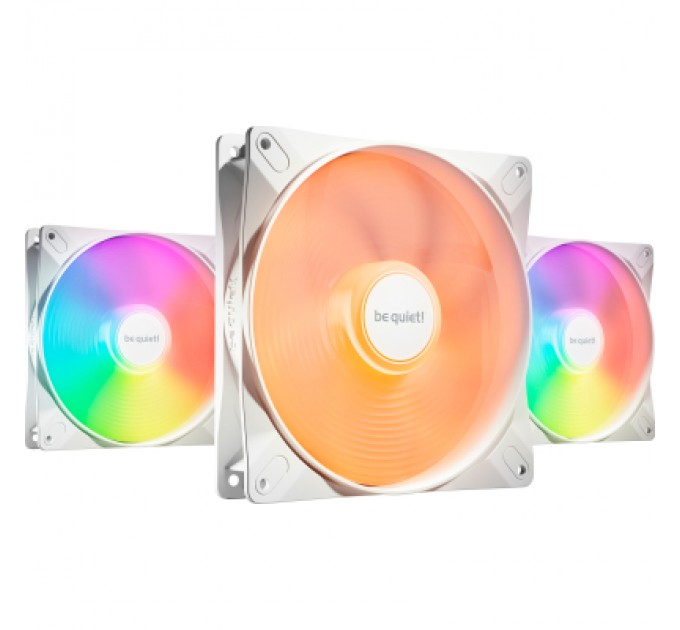 Be quiet! Кулер до корпусу Be quiet! LIGHT WINGS LX 140mm PWM high-speed білий (BL131)