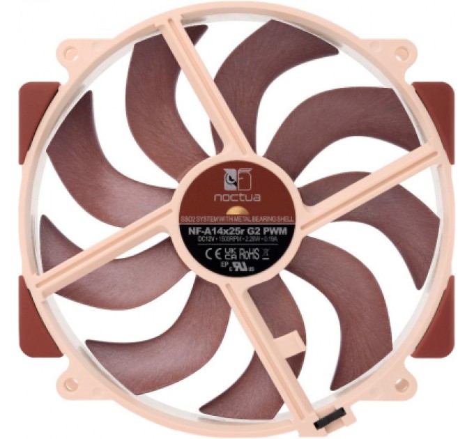 Noctua Кулер до корпусу Noctua NF-A14x25r G2 PWM