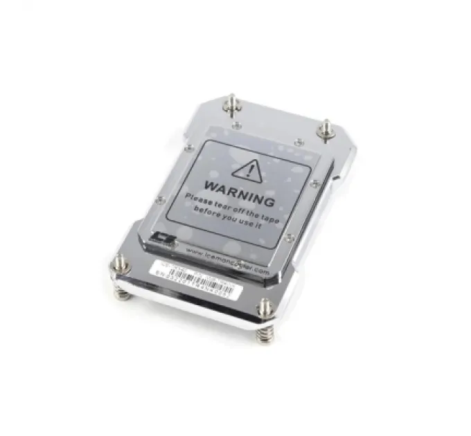 IceManCooler Водоблок IceManCooler AMD Ryzen TRX40 Full Nickel, 0.4mm мікроканали (IWB-TR4-NK)