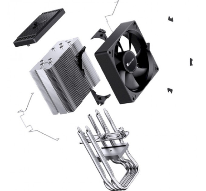 JONSBO Кулер до процесора JONSBO CR-1400 EVO Black
