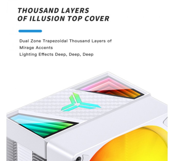 JONSBO Кулер до процесора JONSBO CR-1400 V2 ARGB White