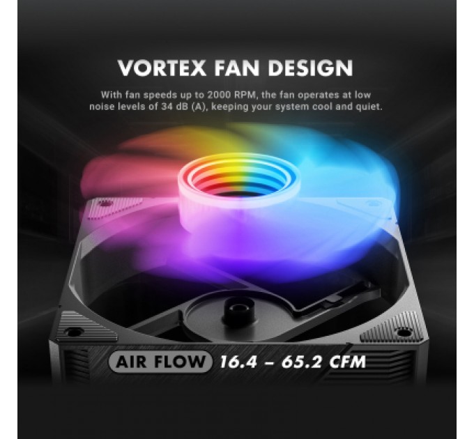 Azza Система рідинного охолодження Azza PYRAMID 240 (LCAZ-240Y-ARGB)