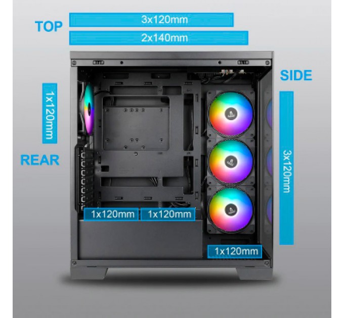 Azza Корпус Azza CSAZ-570B