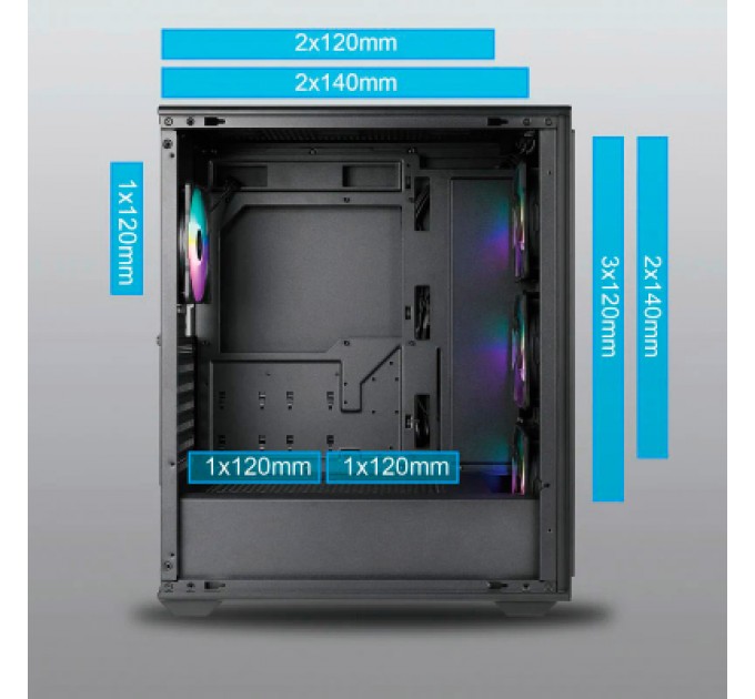Azza Корпус Azza CSAZ-370