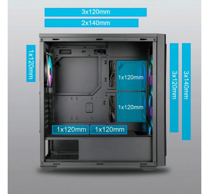 Azza Корпус Azza CSAZ-490
