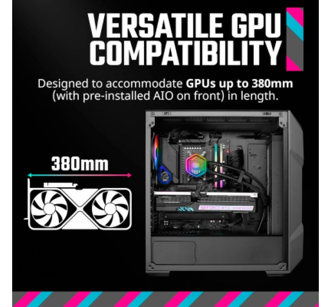 COOLER MASTER Корпус CoolerMaster TD500V2-MGNN85-SL0