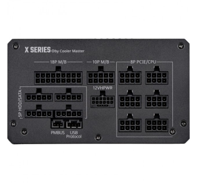 COOLER MASTER Блок живлення CoolerMaster 1300W X Silent Max Platinum (MPS-D001-AFAP-BEU)