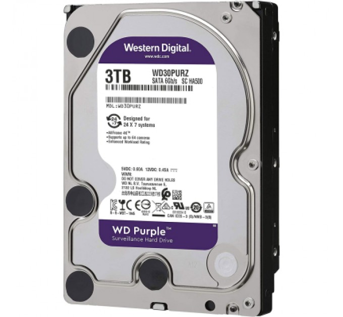 WESTERN DIGITAL Жорсткий диск 3.5" 3TB WD (WD33PURZ)