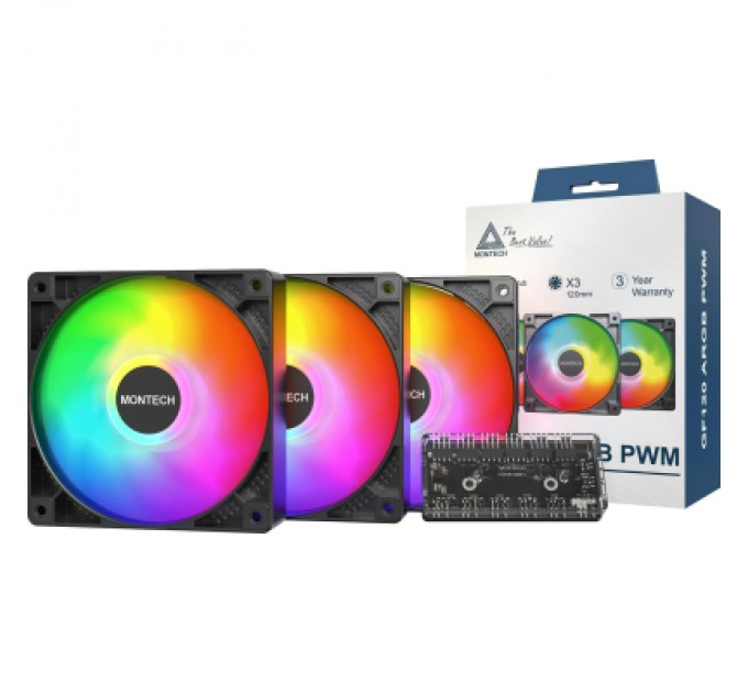 MONTECH Кулер до корпусу MONTECH GF120 PWM (B31)