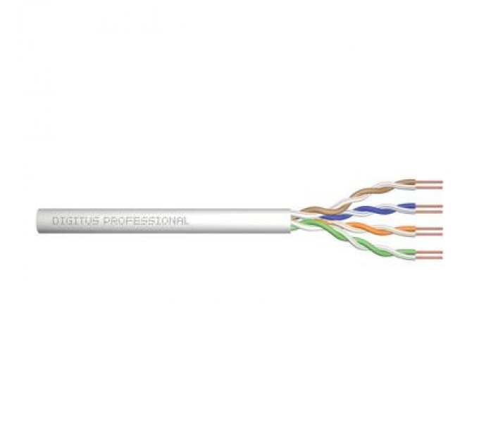 Digitus Кабель мережевий Digitus UTP 305м, cat 6, CCA, AWG23/1, PVC (ACU-4611-305)