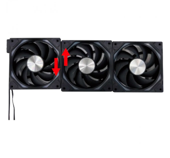Azza Кулер до корпусу Azza ARGB 3-IN-1 (LFO-4912DB3)