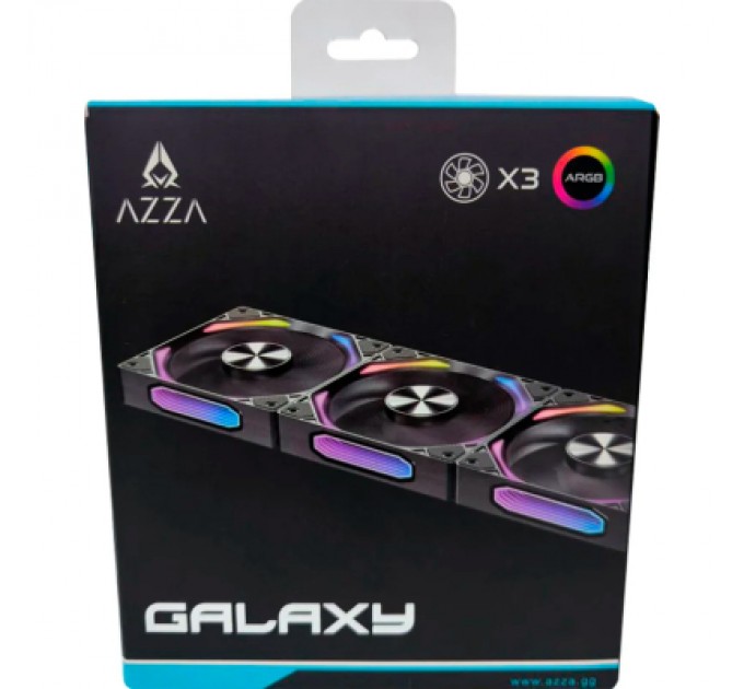 Azza Кулер до корпусу Azza ARGB 3-IN-1 (LFO-4912DB3)