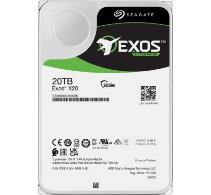 Seagate Жорсткий диск 3.5" 20TB Seagate (ST20000NM001E)