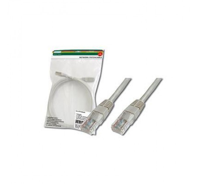 Digitus Патч-корд 30м, UTP, cat.5e, CU, AWG 26/7, PVC, grey Digitus (DK-1511-300)