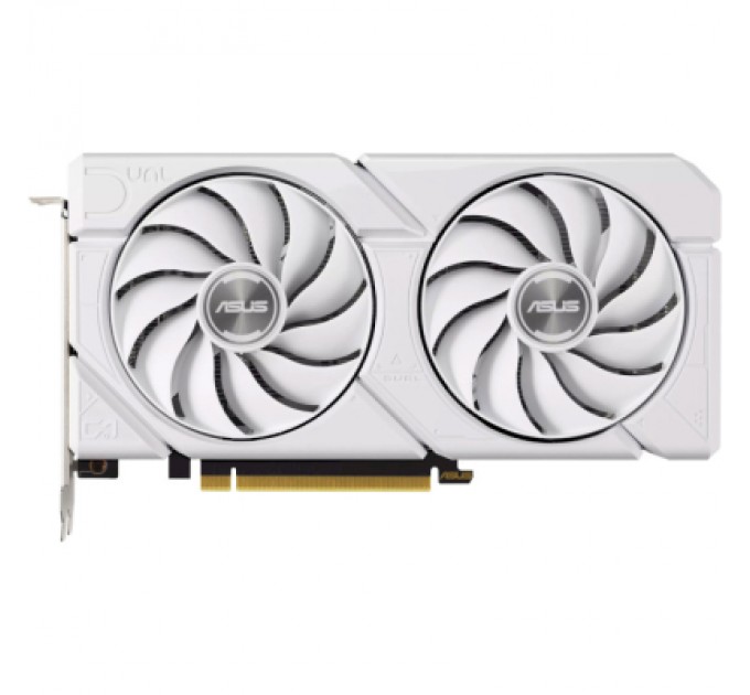 ASUS Відеокарта ASUS GeForce RTX4060Ti 8Gb DUAL OC EVO WHITE (DUAL-RTX4060TI-O8G-EVO-WHITE)