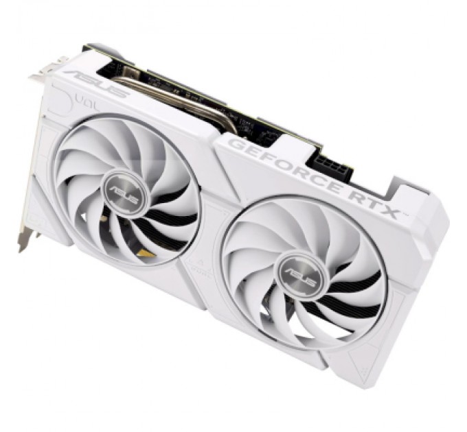 ASUS Відеокарта ASUS GeForce RTX4060Ti 8Gb DUAL OC EVO WHITE (DUAL-RTX4060TI-O8G-EVO-WHITE)