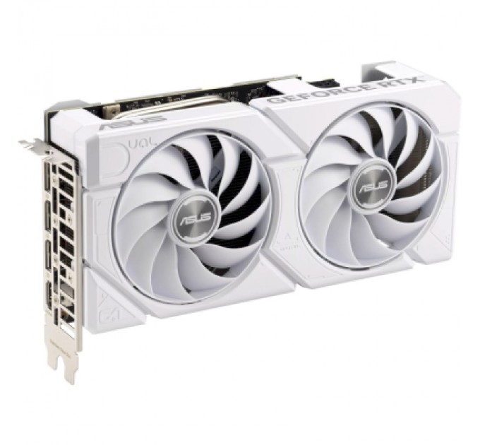 ASUS Відеокарта ASUS GeForce RTX4060Ti 8Gb DUAL OC EVO WHITE (DUAL-RTX4060TI-O8G-EVO-WHITE)