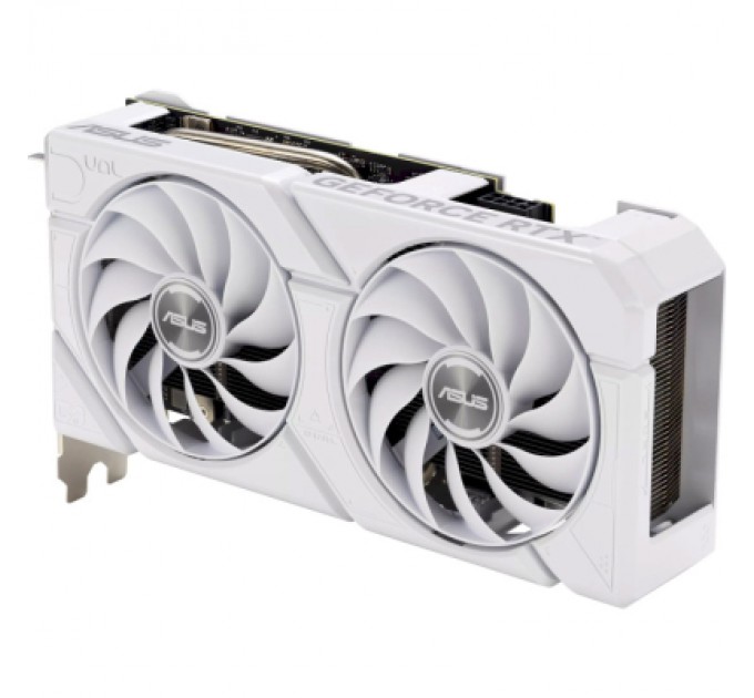 ASUS Відеокарта ASUS GeForce RTX4060Ti 8Gb DUAL OC EVO WHITE (DUAL-RTX4060TI-O8G-EVO-WHITE)