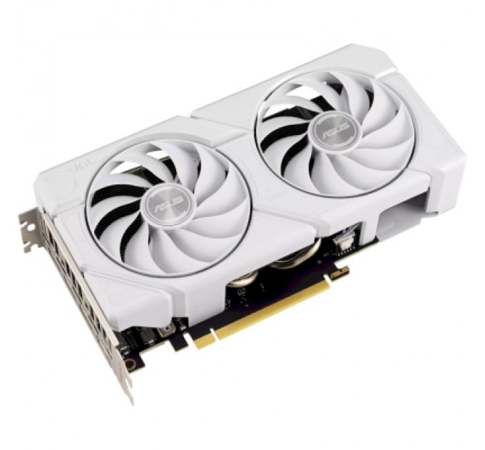 ASUS Відеокарта ASUS GeForce RTX4060Ti 8Gb DUAL OC EVO WHITE (DUAL-RTX4060TI-O8G-EVO-WHITE)