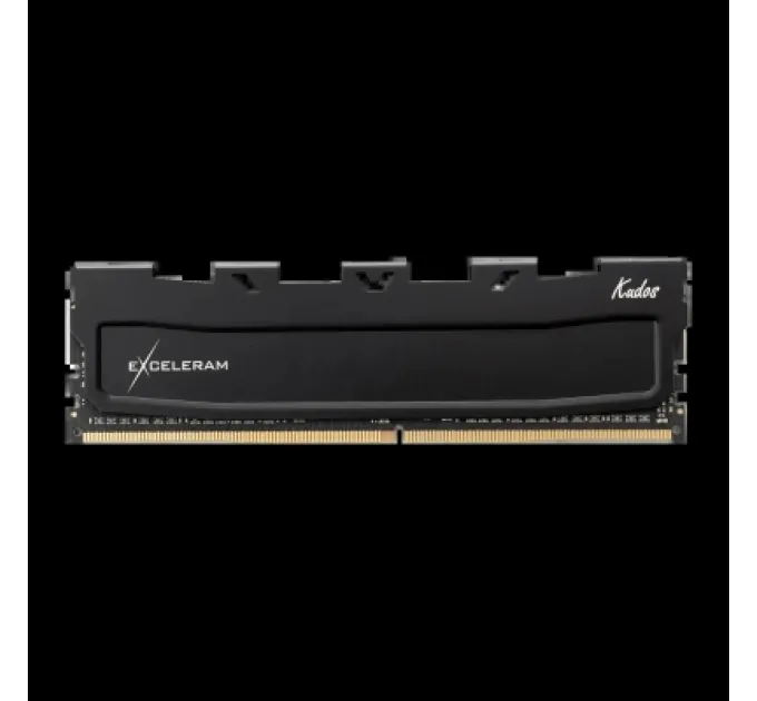 eXceleram Модуль пам'яті для комп'ютера DDR5 16GB 6400 MHz Black Kudos eXceleram (EK50160643039C)