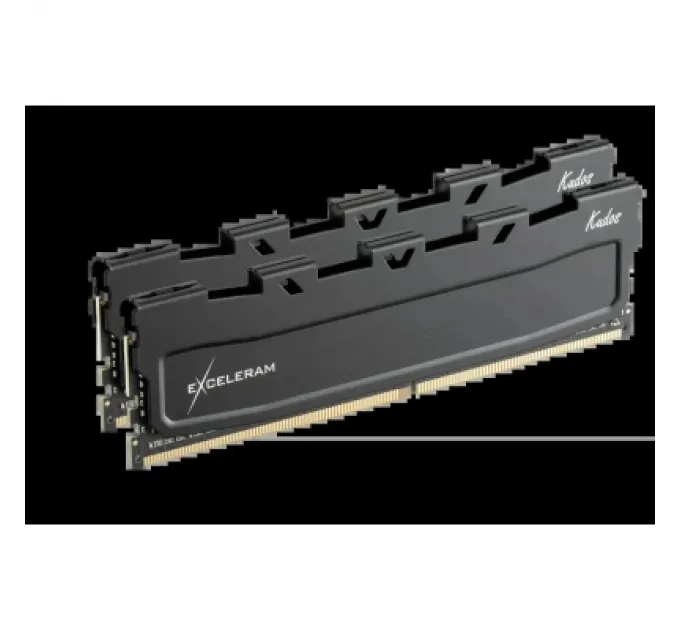 eXceleram Модуль пам'яті для комп'ютера DDR5 32GB (2x16GB) 6400 MHz Black Kudos eXceleram (EK50320643039CD)
