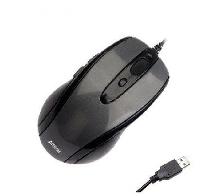 A4Tech Мишка A4Tech N-708X Glossy Grey