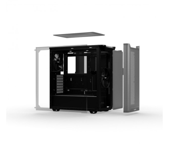 Be quiet! Корпус Be quiet! PURE BASE 501 Airflow з віконцем,чорний (BGW74)