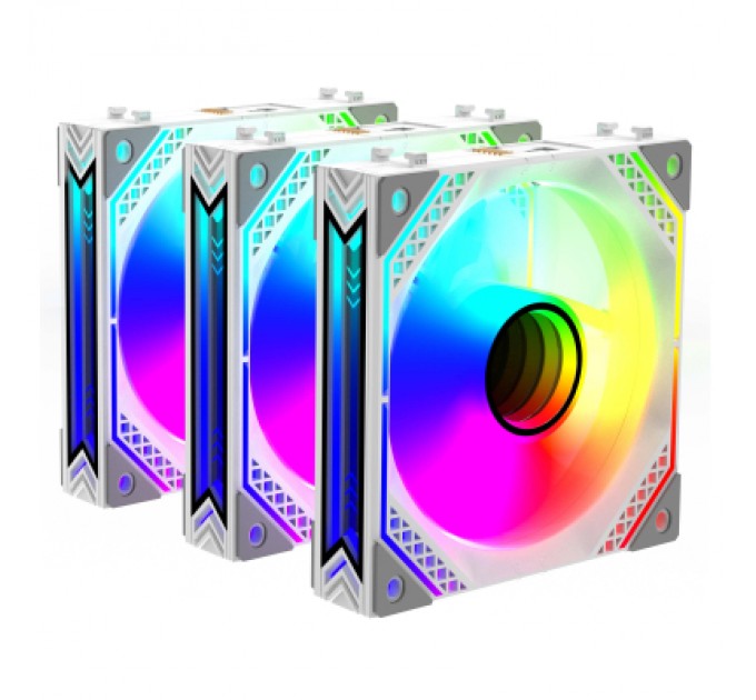 2E Кулер до корпусу 2E Magic Mirror ACF120MW-ARGB, 3x120мм (2E-ACF120MW-ARGB)
