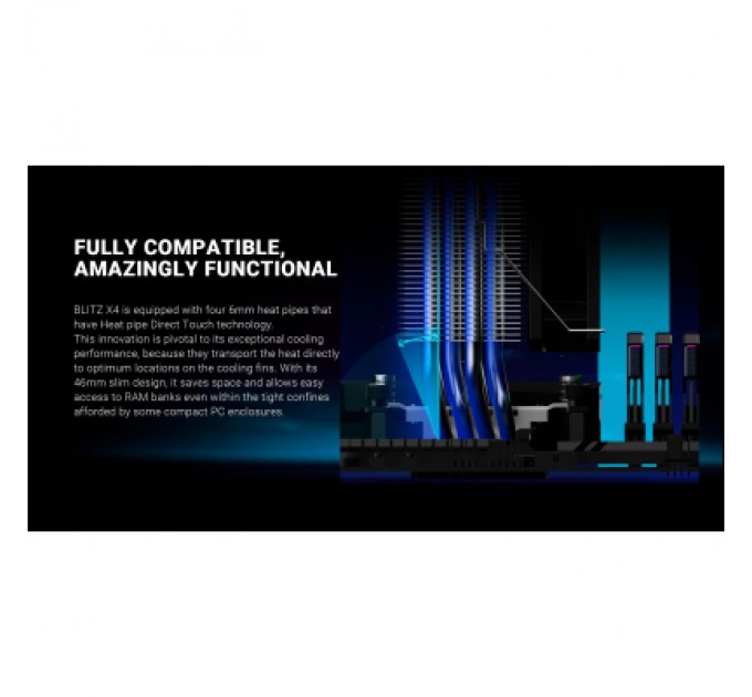 ID-Cooling Кулер до процесора ID-Cooling BLITZ X4