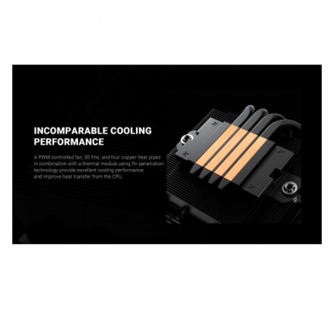 ID-Cooling Кулер до процесора ID-Cooling IS-40-XT BLACK