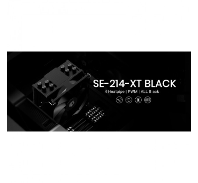 ID-Cooling Кулер до процесора ID-Cooling SE-214-XT Black