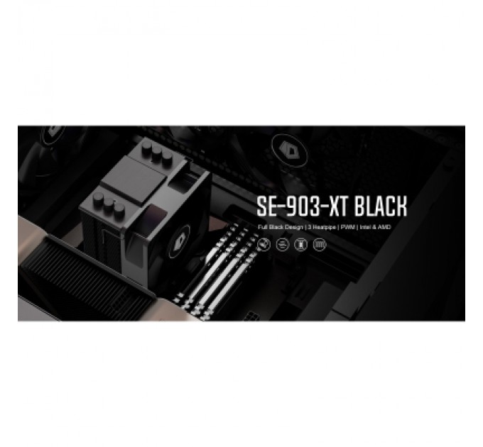ID-Cooling Кулер до процесора ID-Cooling SE-903-XT Black