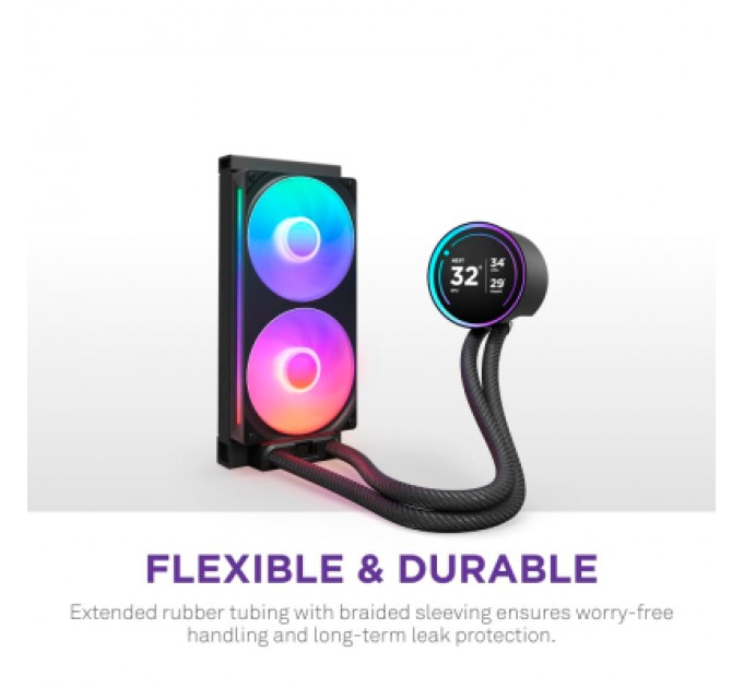 NZXT Система рідинного охолодження NZXT Kraken Elite RGB 280mm AIO (RL-KR28E-B2)