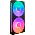 NZXT Кулер до корпусу NZXT F240 RGB Core Fan (Single Frame) - Black (RF-U24HF-B1)