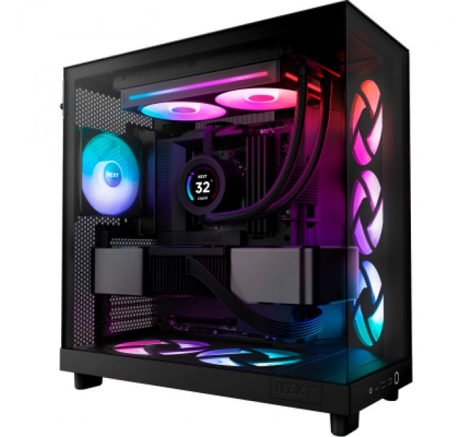 NZXT Кулер до корпусу NZXT F240 RGB Core Fan (Single Frame) - Black (RF-U24HF-B1)