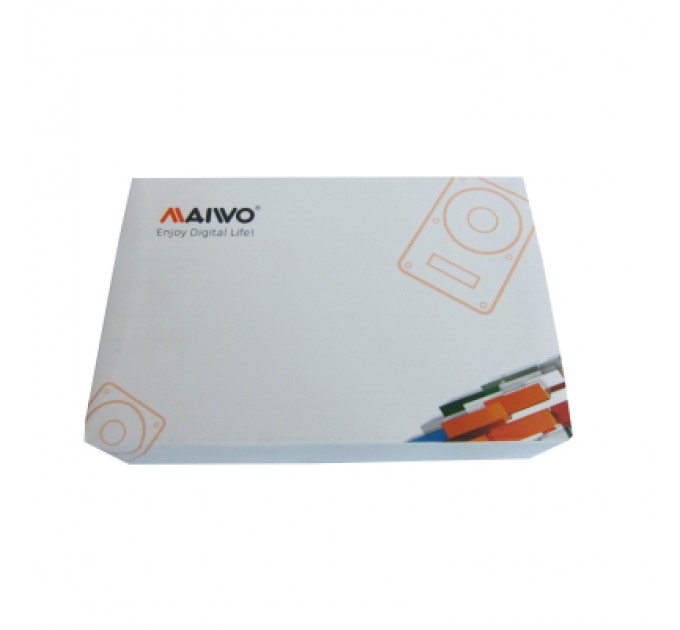 Maiwo Кишеня зовнішня Maiwo 2.5" SATA/SSD HDD - USB3.1 Gen1 Type-C (K2510)