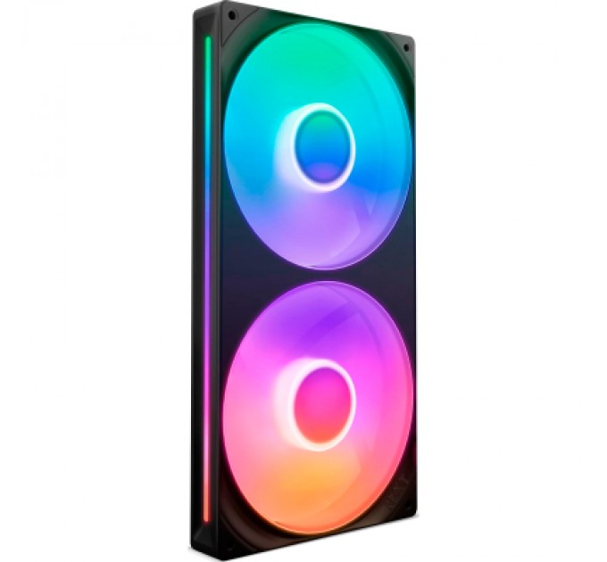NZXT Кулер до корпусу NZXT F280 RGB Core Fan (Single Frame) - Black (RF-U28HF-B1)