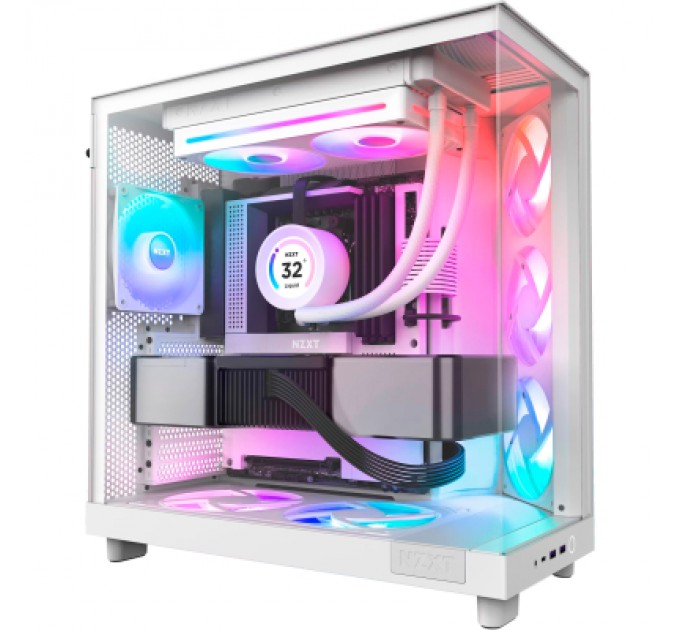 NZXT Кулер до корпусу NZXT F280 RGB Core Fan (Single Frame) - White (RF-U28HF-W1)