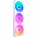 NZXT Кулер до корпусу NZXT F360 RGB Core Fan (Single Frame) - White (RF-U36HF-W1)