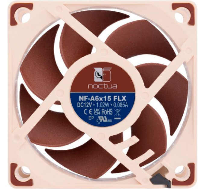 Noctua Кулер до корпусу Noctua NF-A6x15 FLX
