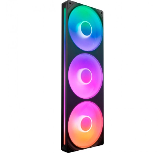 NZXT Кулер до корпусу NZXT F360 RGB Core Fan (Single Frame) - Black (RF-U36HF-B1)