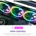 NZXT Кулер до корпусу NZXT F120RGB Duo - 120mm Dual- (RF-D12SF-B1)