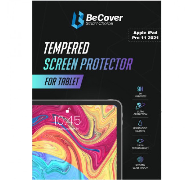 BeCover Скло захисне BeCover Apple iPad Mini 6 2021 Clear (706055)