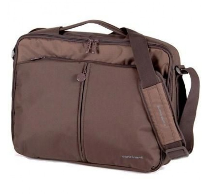 Continent Сумка для ноутбука Continent 15.6" CC-02 Chocolate (CC-02Chocolate)