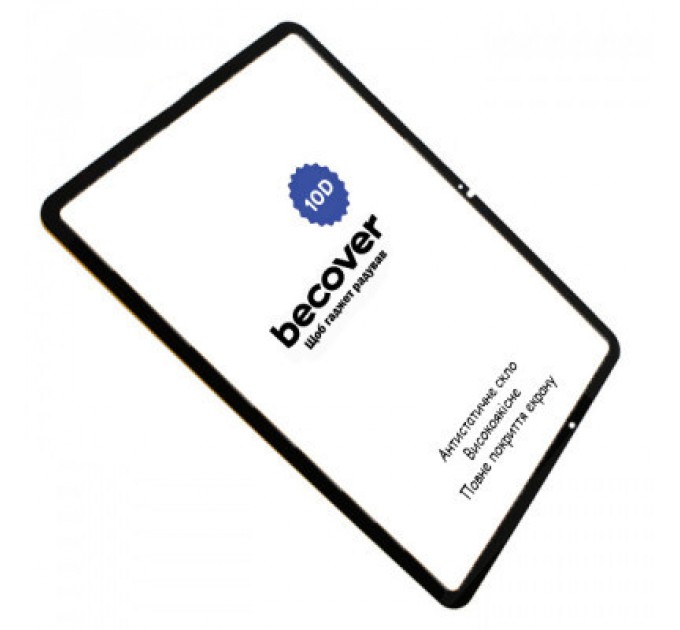 BeCover Скло захисне BeCover 10D Samsung Galaxy Tab A9 Plus SM-X210/SM-X215/SM-X216 11.0" Black (710586)