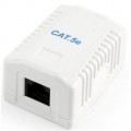 Cablexpert Комп'ютерна розетка Cablexpert RJ45x1 UTP, cat.5e (NCAC-1U5E-01)