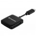 Transcend Зчитувач флеш-карт Transcend USB 3.2 Gen 1 Type-C SD/microSD Black (TS-RDC3)