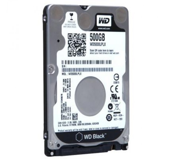 WD Жорсткий диск для ноутбука 2.5" 500GB WD (WD5000LPLX)